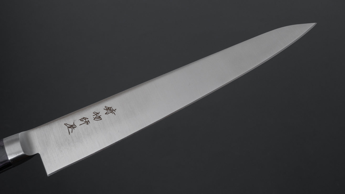 Hitohira Imojiya KF Stainless Petty 180mm Pakka Handle