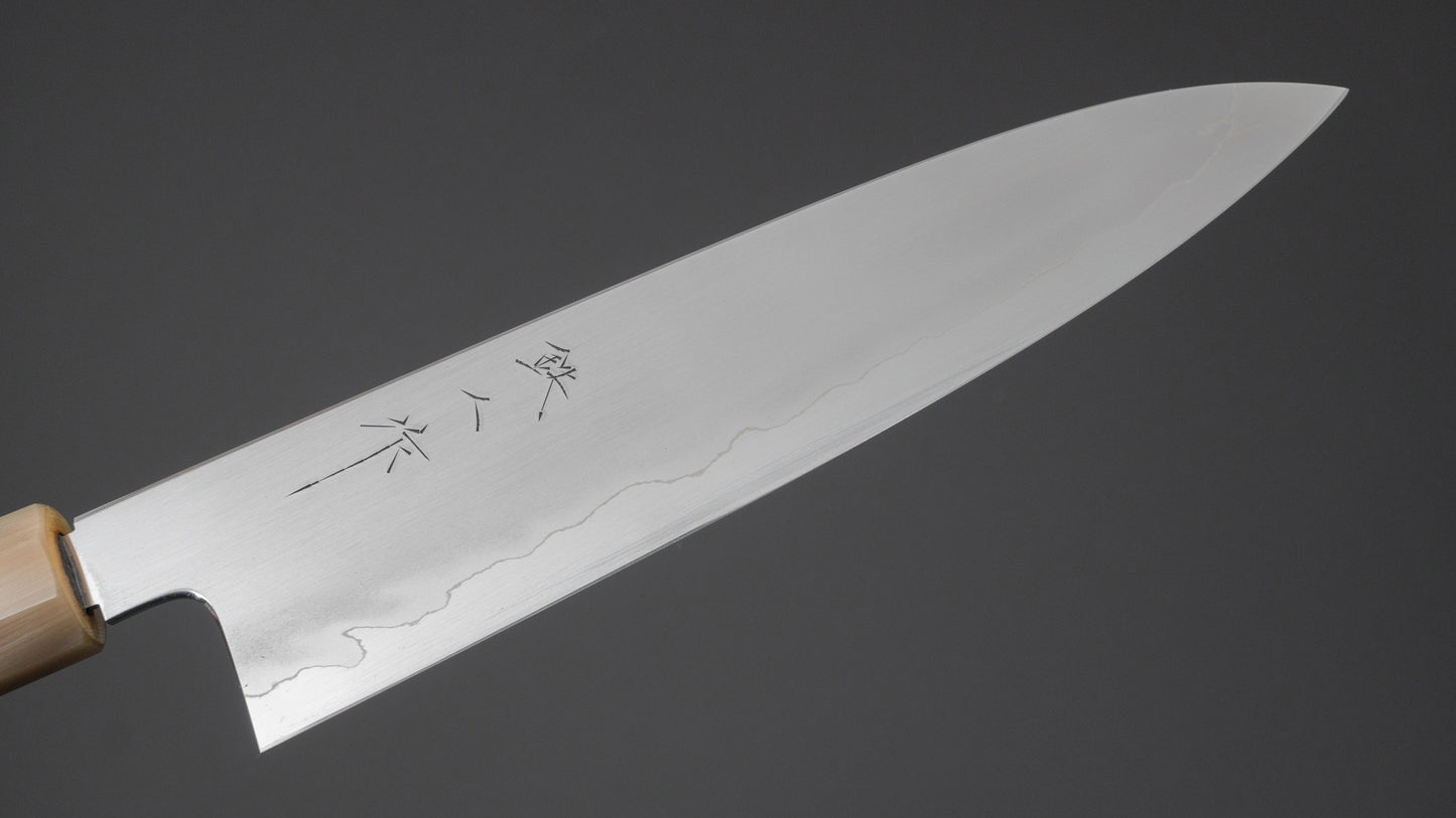 Tetsujin Silver #3 Ukiba Gyuto 210mm Ho Wood Handle