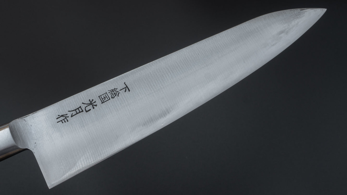 Kogetsu Wit #1 Gyuto 210 mm wijnpakka-handvat 