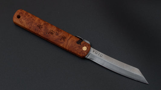 Higonokami VG10 Folding Knife Quince Handle