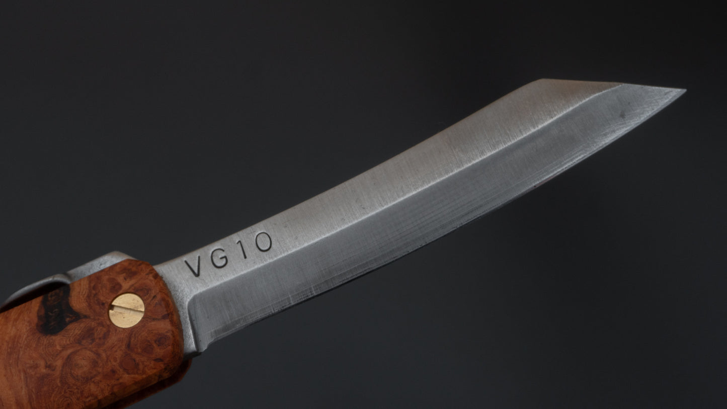 Higonokami VG10 Folding Knife Quince Handle