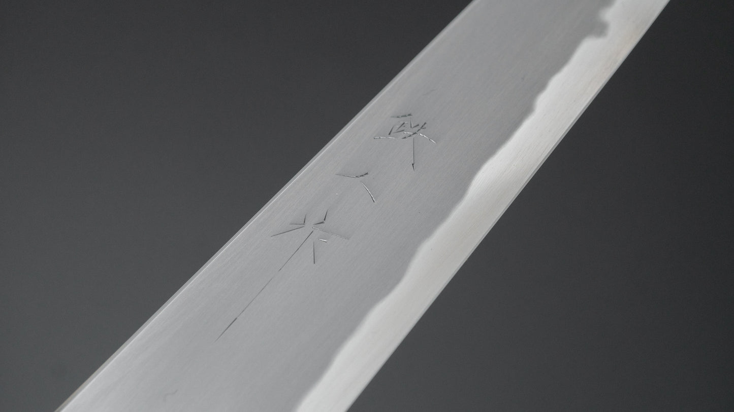 Tetsujin Blue #2 Kasumi Sujihiki 210 mm Ho houten handvat