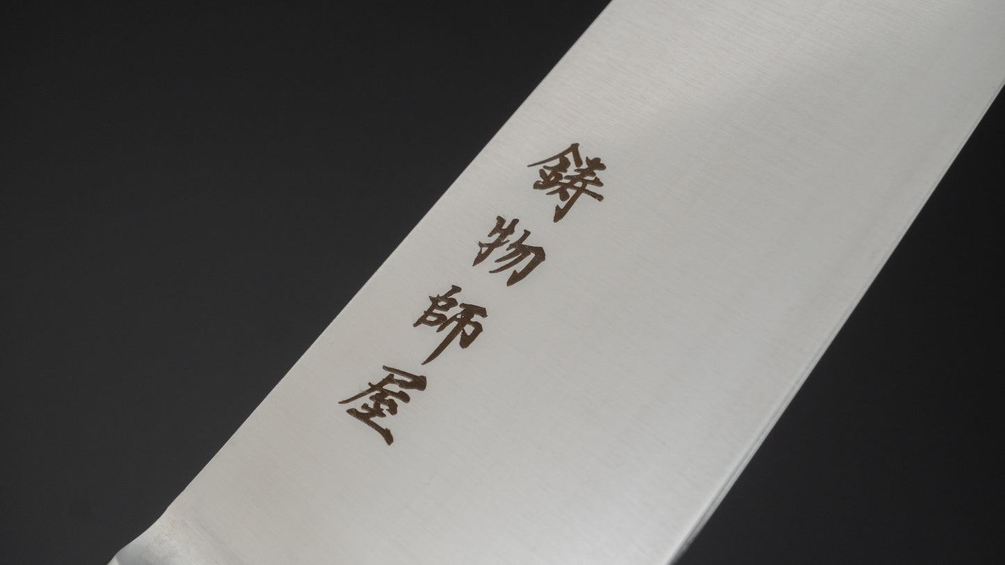 Hitohira Imojiya OKD VG-1 Gyuto 210 mm Tagayasan-handvat