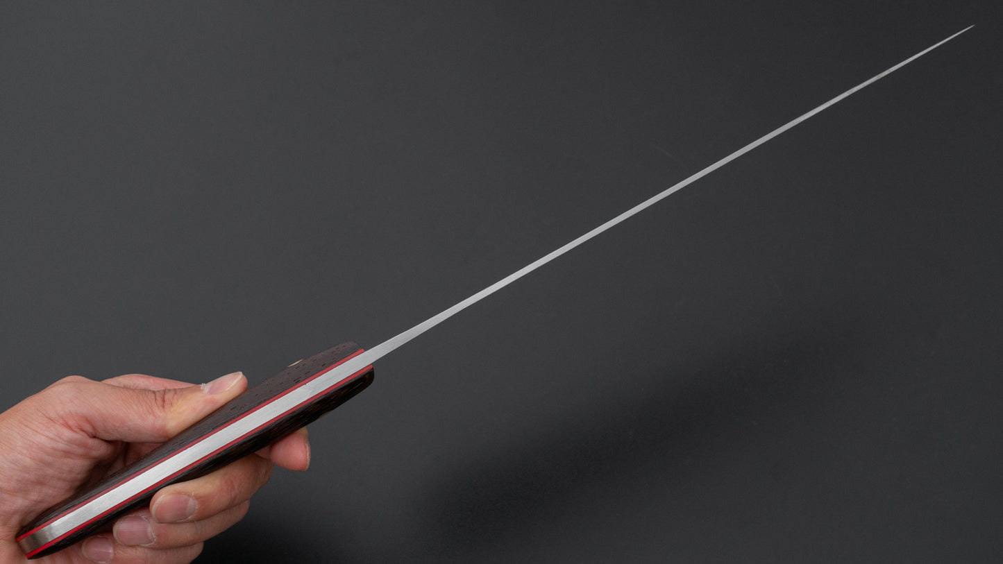 Jiro Tsuchime Yo Sujihiki 270mm Tagayasan Handle (#728)