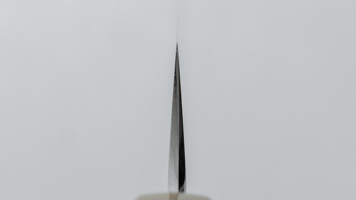 Hitohira Togashi Blue #1 Stainless Clad Migaki Petty 165mm Taihei Ebony Handle