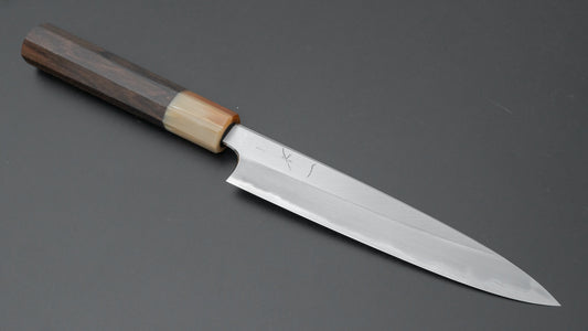 Hitohira Togashi Blue #1 roestvrij beklede Migaki Petty 165 mm ziricote handgreep