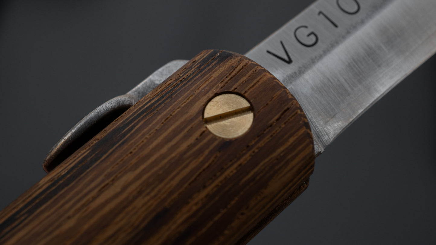 Higonokami VG10 Folding Knife Tagayasan Handle
