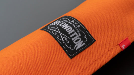 HI-CONDITION Hanpu Canvas 9 Pockets Knife Roll Orange