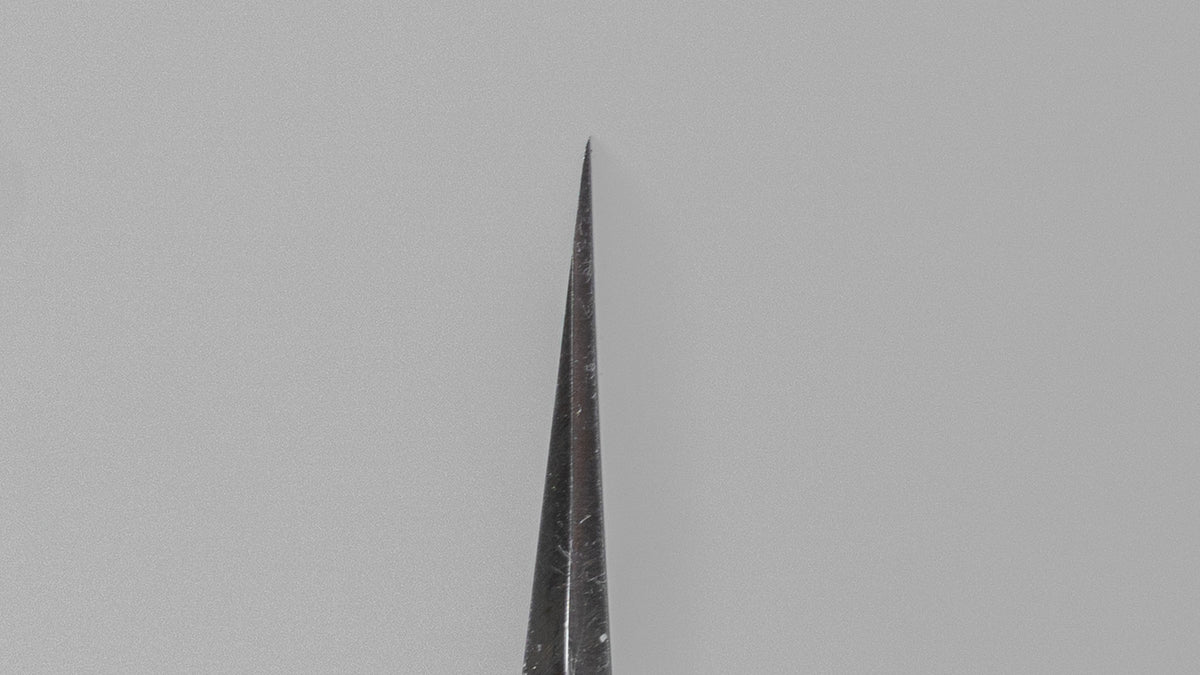 Hitohira Nakagawa Katsushiro Silver #3 Kiritsuke Yanagiba 300mm Ebony Handle (Saya)