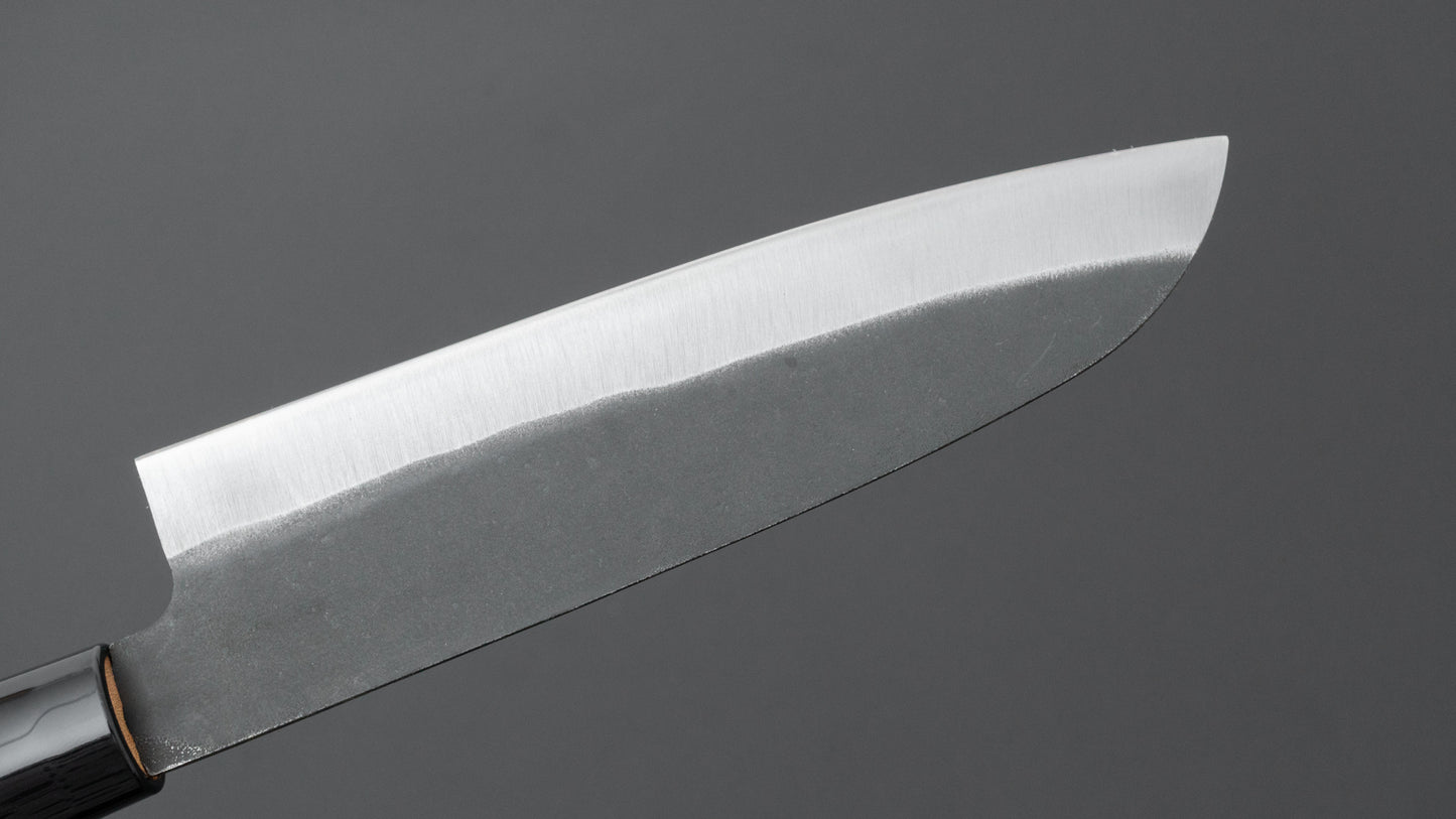 Hitohira Hizen Kurouchi White #2 Santoku 165mm Walnut Handle