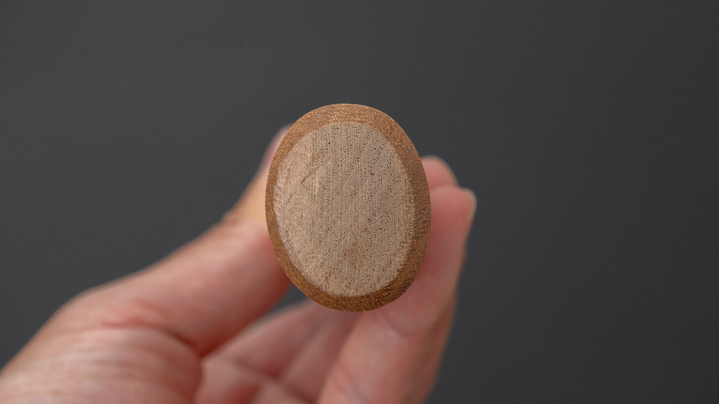 Hitohira Hizen Kurouchi White #2 Santoku 165mm Walnut Handle