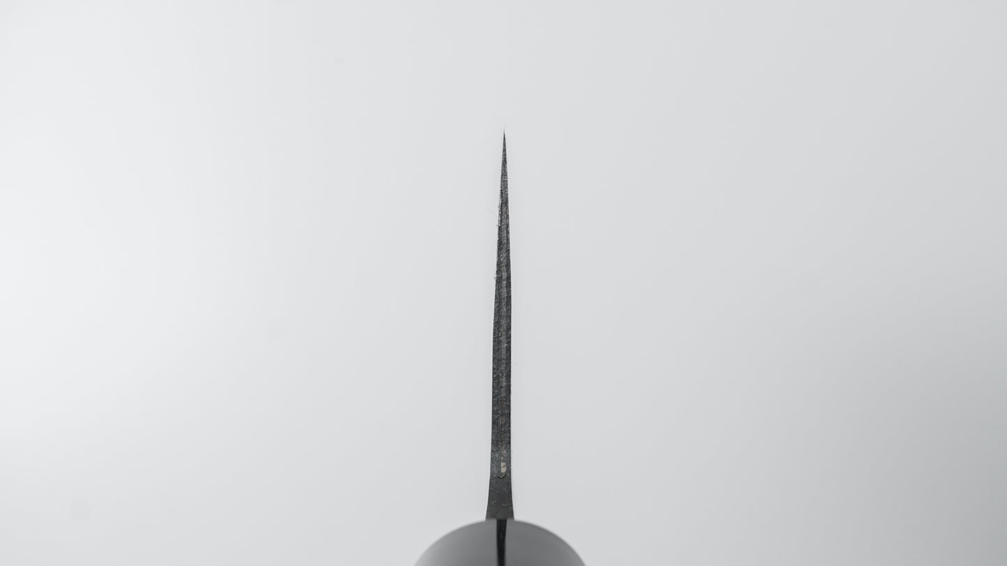 Hitohira Hizen Kurouchi Wit #2 Nakiri 165 mm walnoot handvat