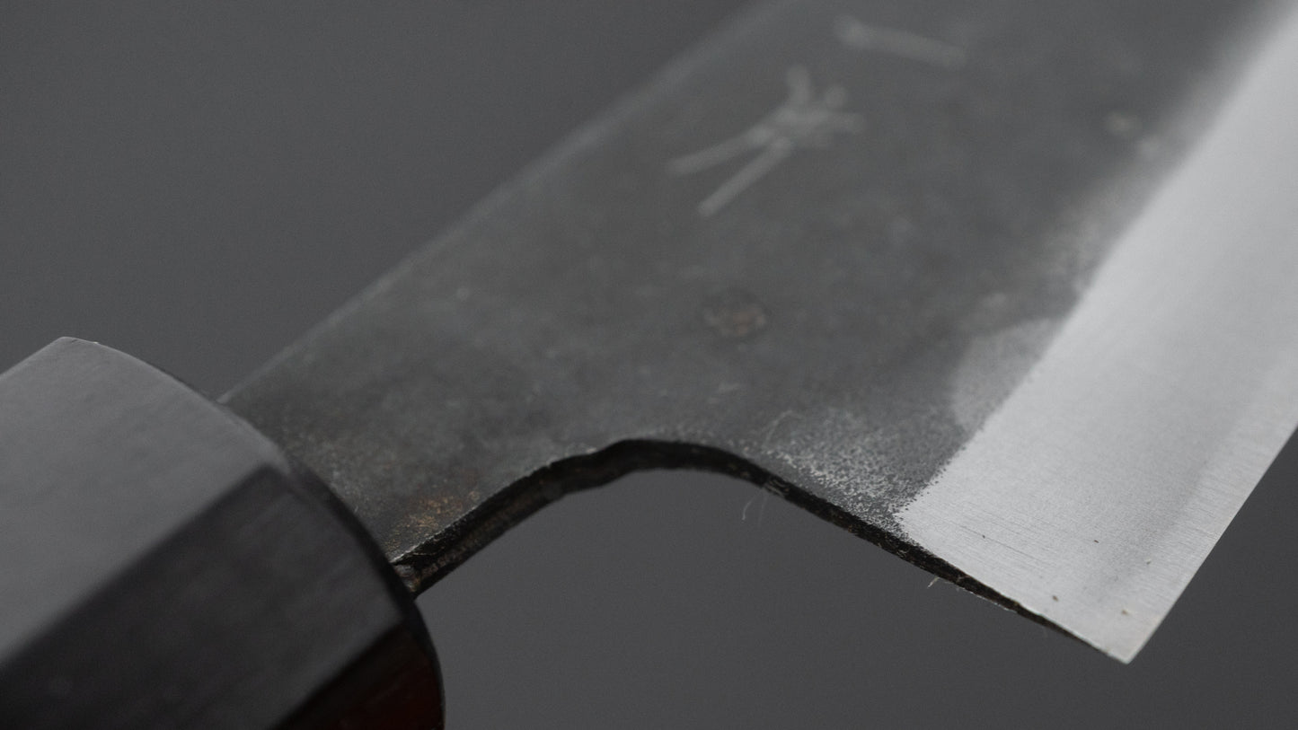 Hitohira Hizen Kurouchi Blue #1 Utility 105mm Walnoot Handvat