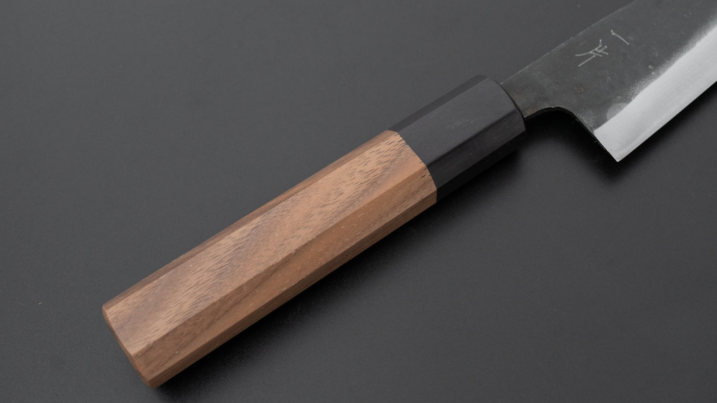 Hitohira Hizen Kurouchi Blue #1 Utility 105mm Walnoot Handvat