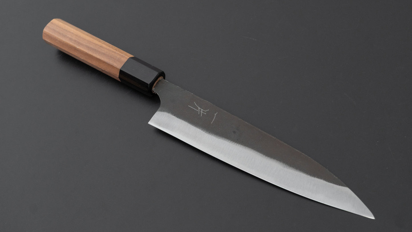 Hitohira Hizen Kurouchi Blue #1 Petty 170mm Walnut Handle