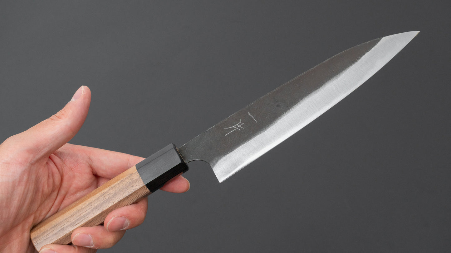 Hitohira Hizen Kurouchi Blue #1 Petty 170mm Walnut Handle