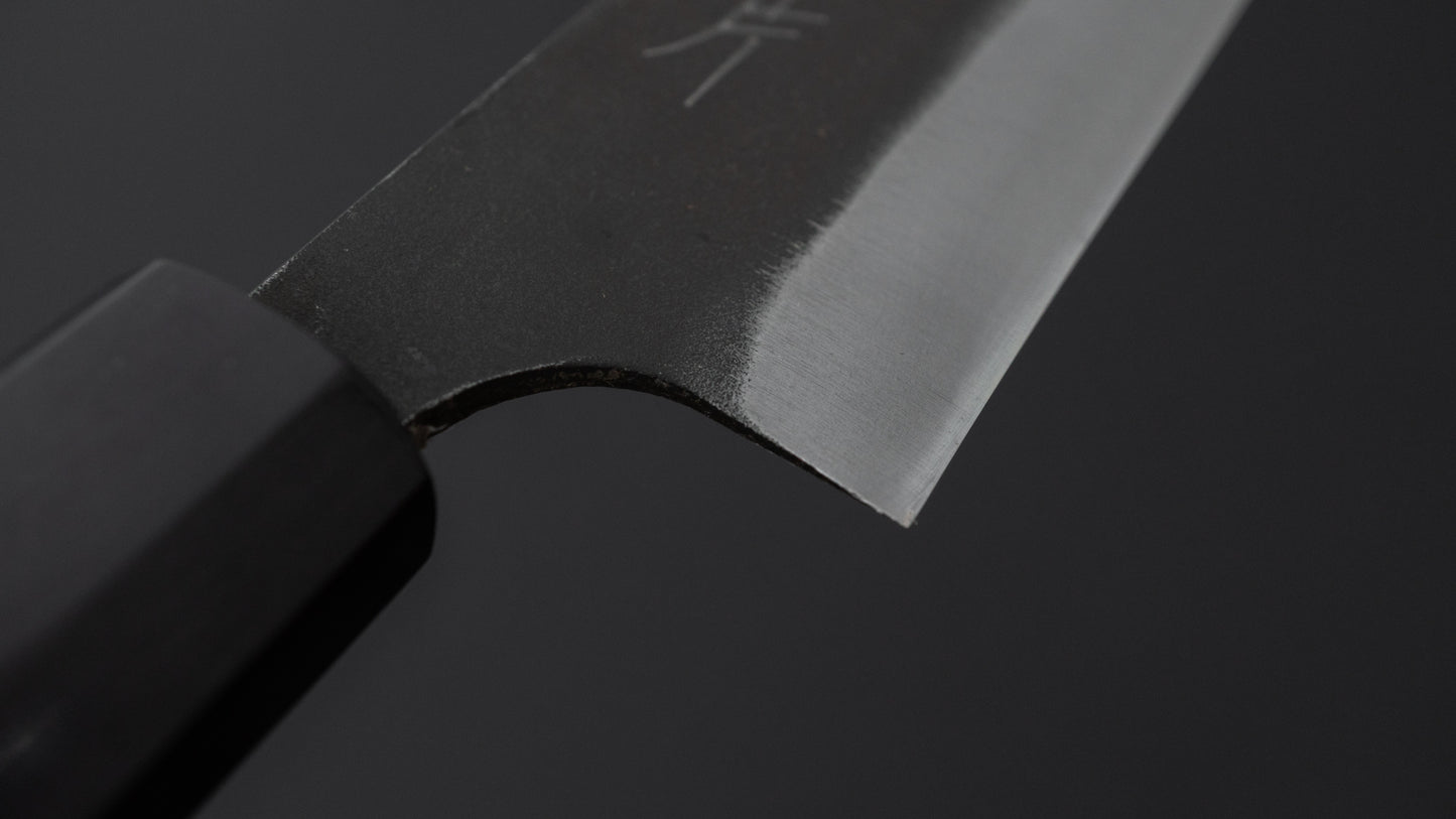 Hitohira Hizen Kurouchi Blue #1 Petty 170mm Walnut Handle