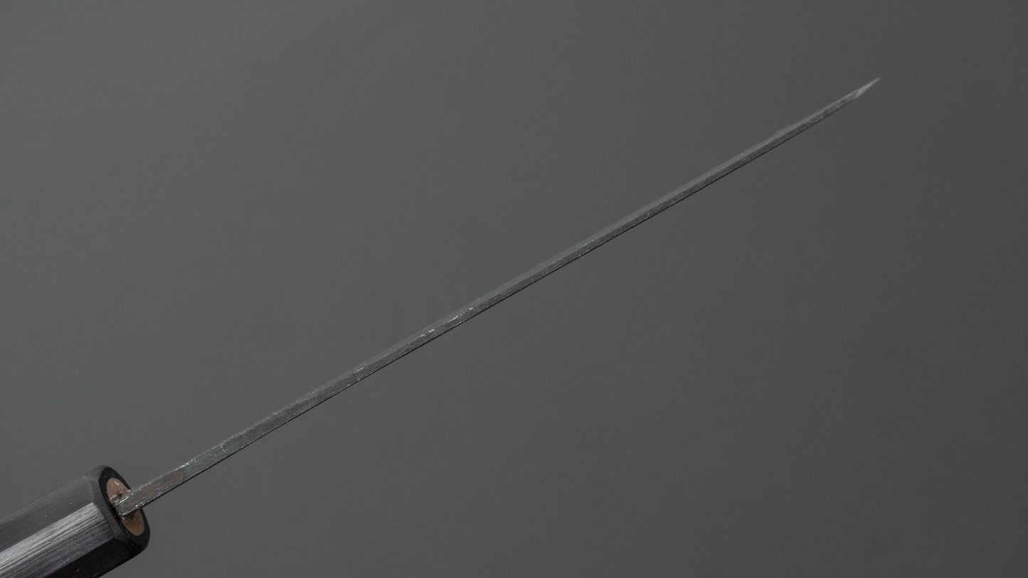 Hitohira Hizen Kurouchi Blue #1 Santoku 165mm Walnut Handle