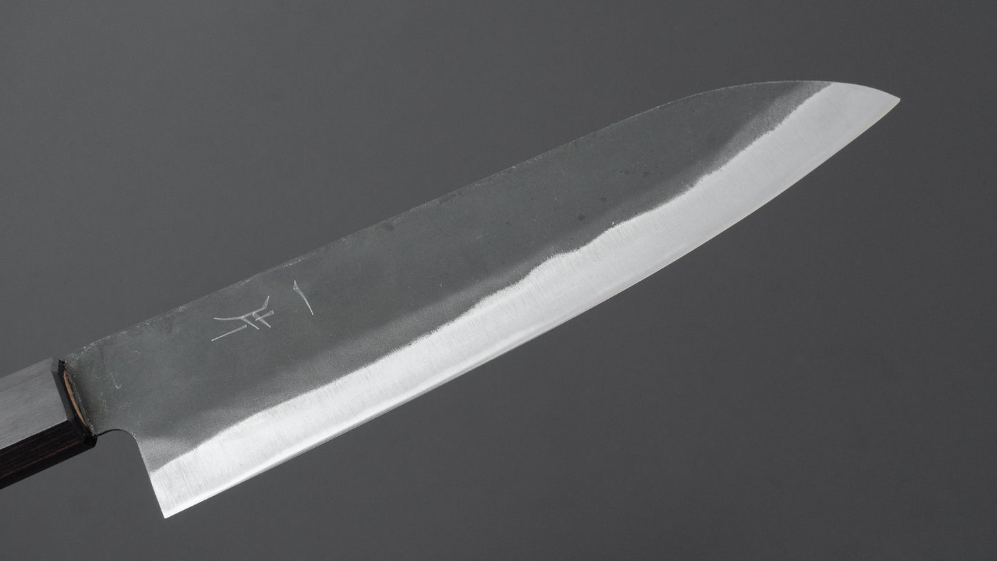 Hitohira Hizen Kurouchi Blue #1 Gyuto 210mm Walnut Handle