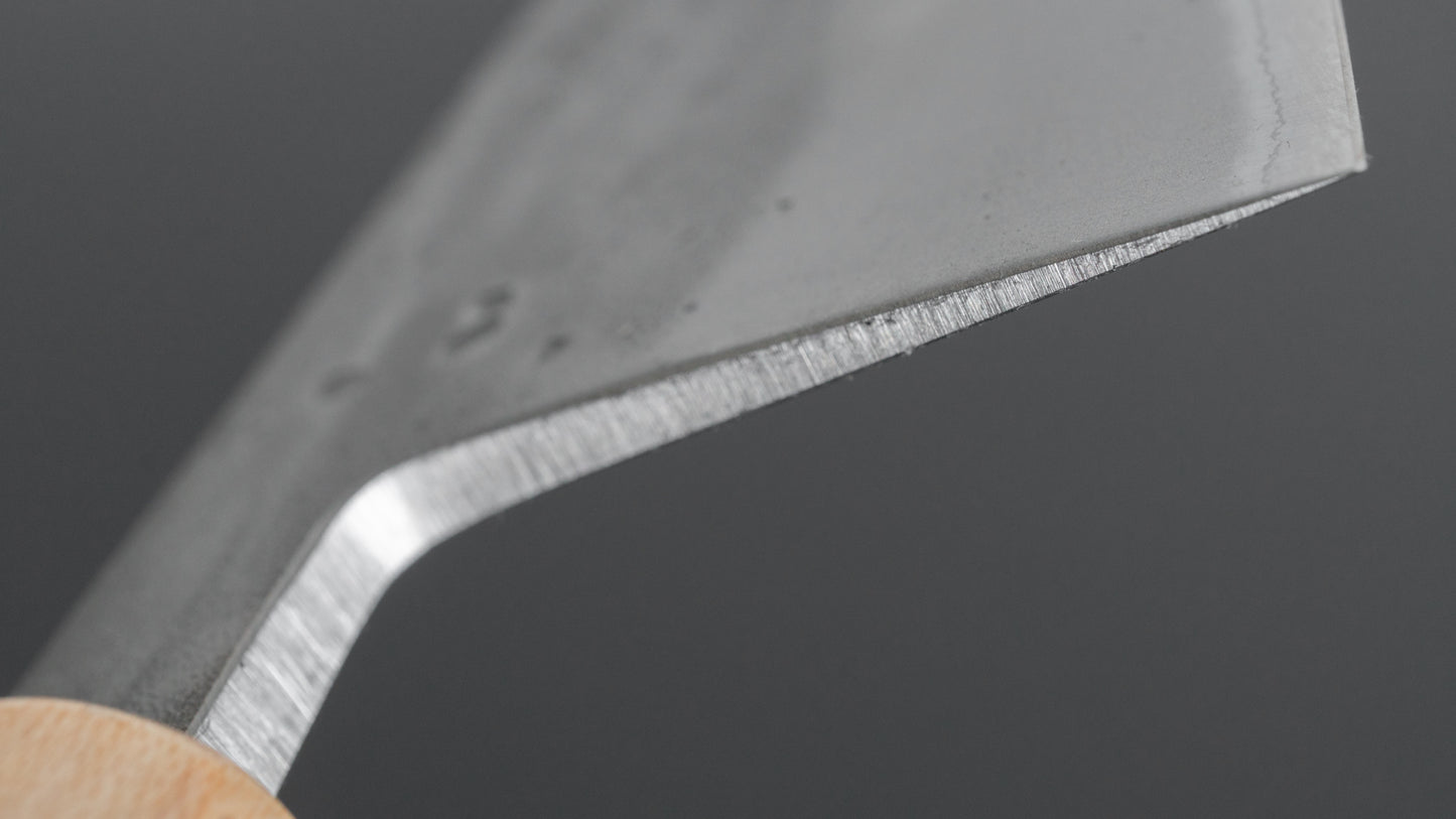 Hitohira TD Blue #2 roestvrij beklede Nashiji Gyuto 210 mm walnoot handvat 