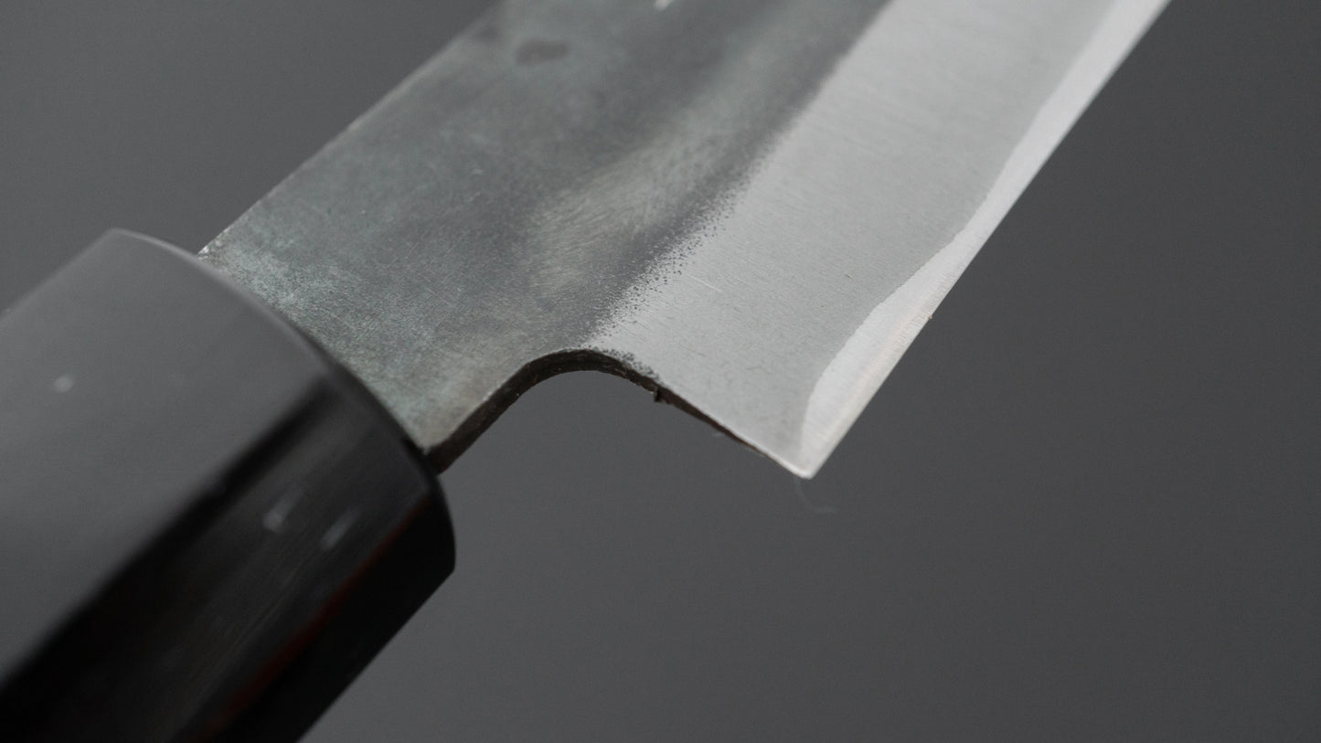 Hitohira Hizen Kurouchi Blue #1 Stainless Clad Petty 150mm Ho Wood Handle