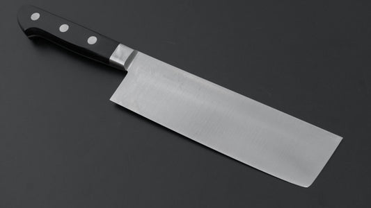 Hitohira Ashi White #2 Nakiri 165 mm Pakka-handvat