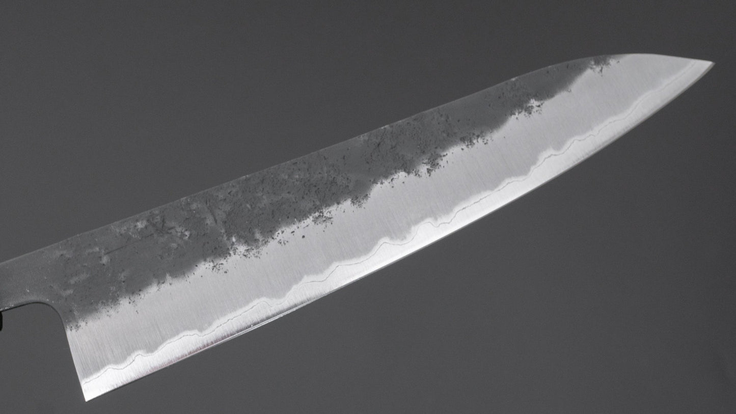 Hitohira Futana SB Kuro Nashiji Gyuto 210mm Jindai Elm Handle