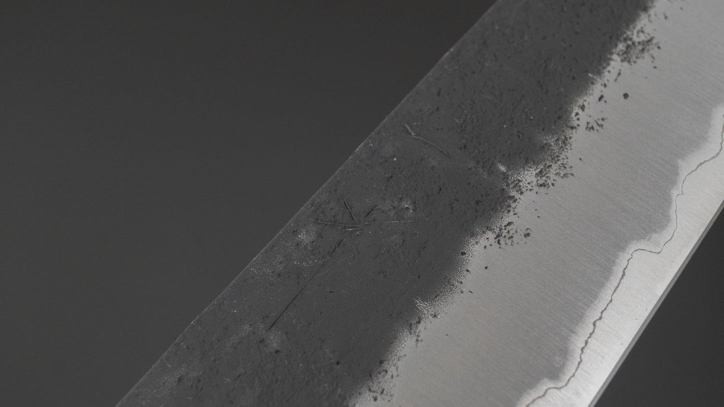 Hitohira Futana SB Kuro Nashiji Gyuto 210mm Jindai Elm Handle