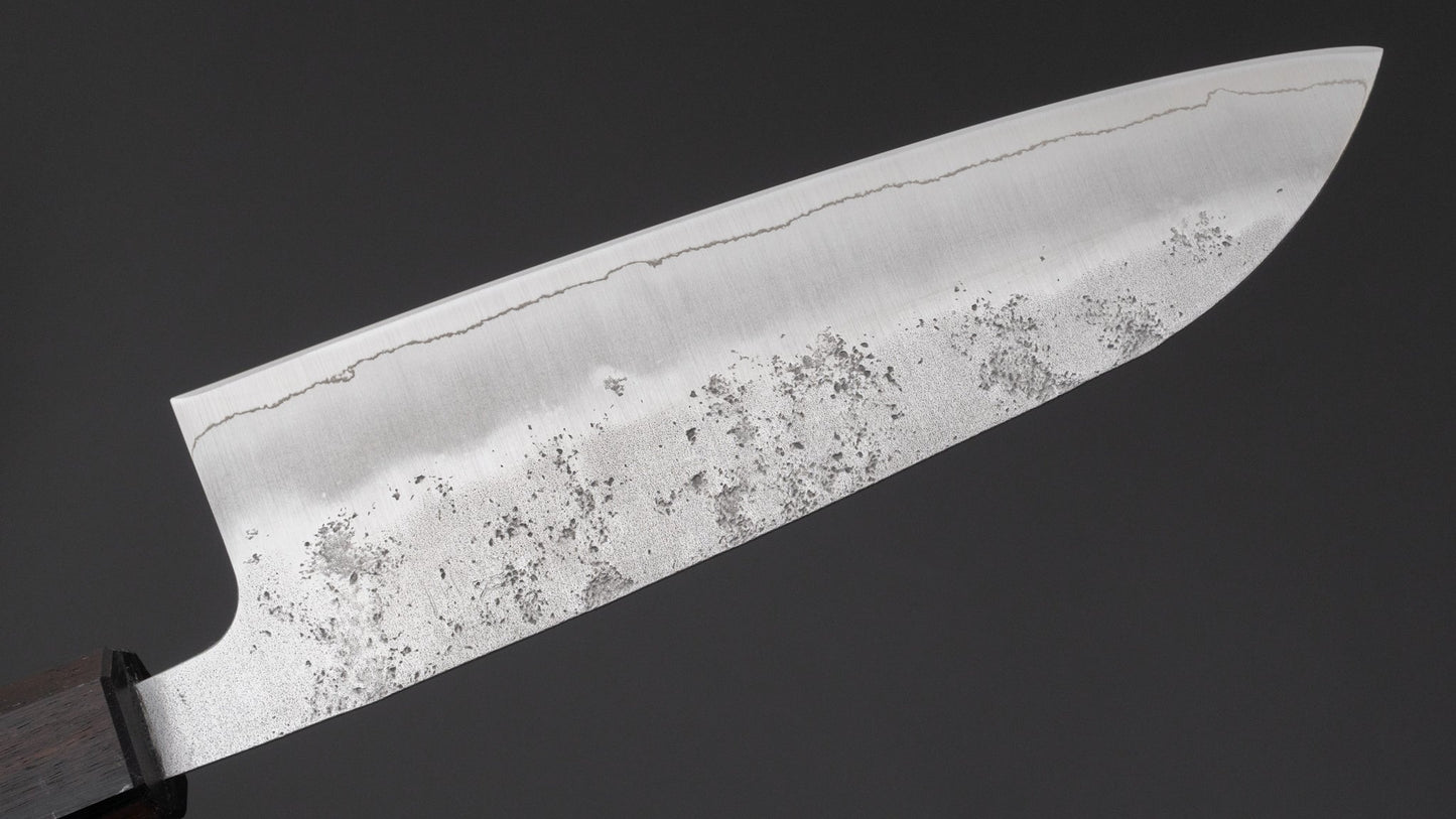 Hitohira Futana S3 Nashiji Santoku 170mm Jindai Elm Handle