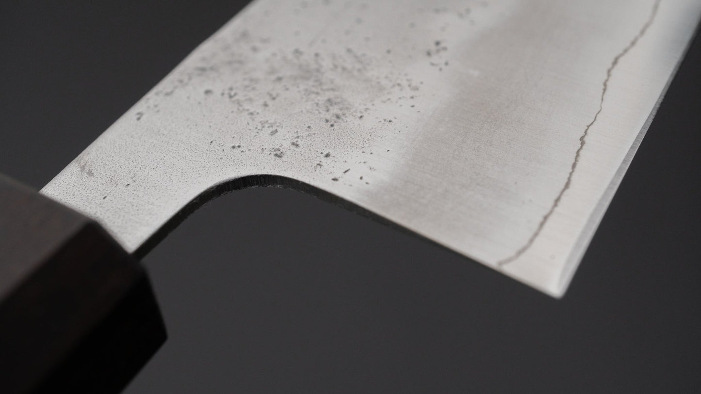 Hitohira Futana S3 Nashiji Santoku 170mm Jindai Elm Handle