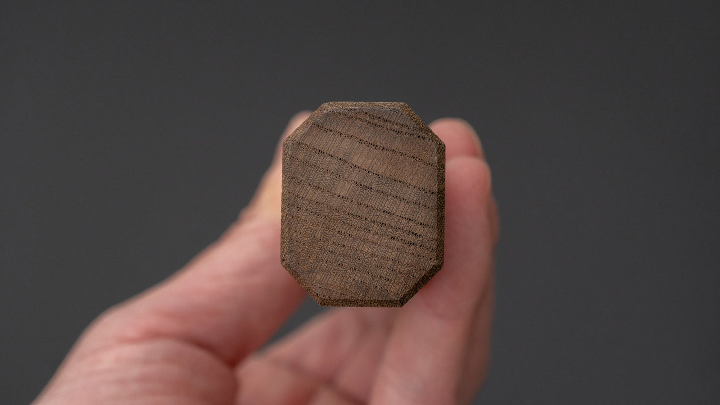 Hitohira Futana S3 Nashiji Santoku 170mm Jindai Elm Handle