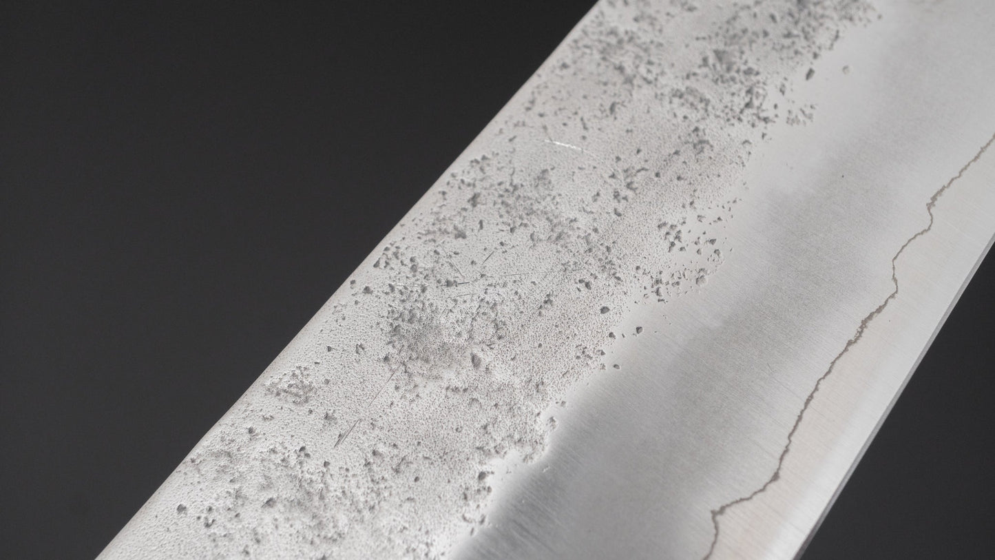 Hitohira Futana S3 Nashiji Gyuto 210mm Jindai Elm Handle