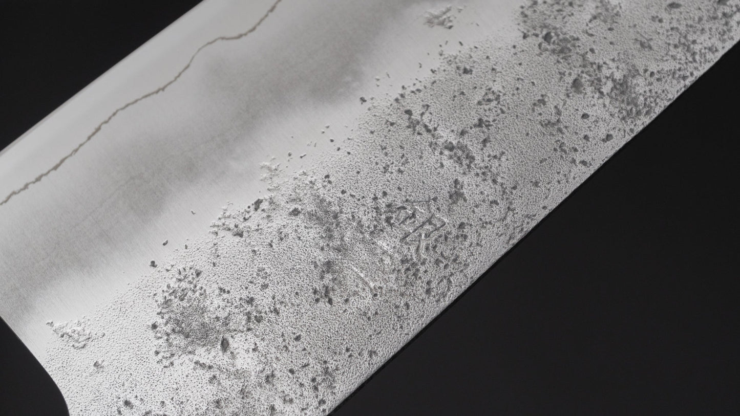 Hitohira Futana S3 Nashiji Gyuto 210mm Jindai Elm Handle