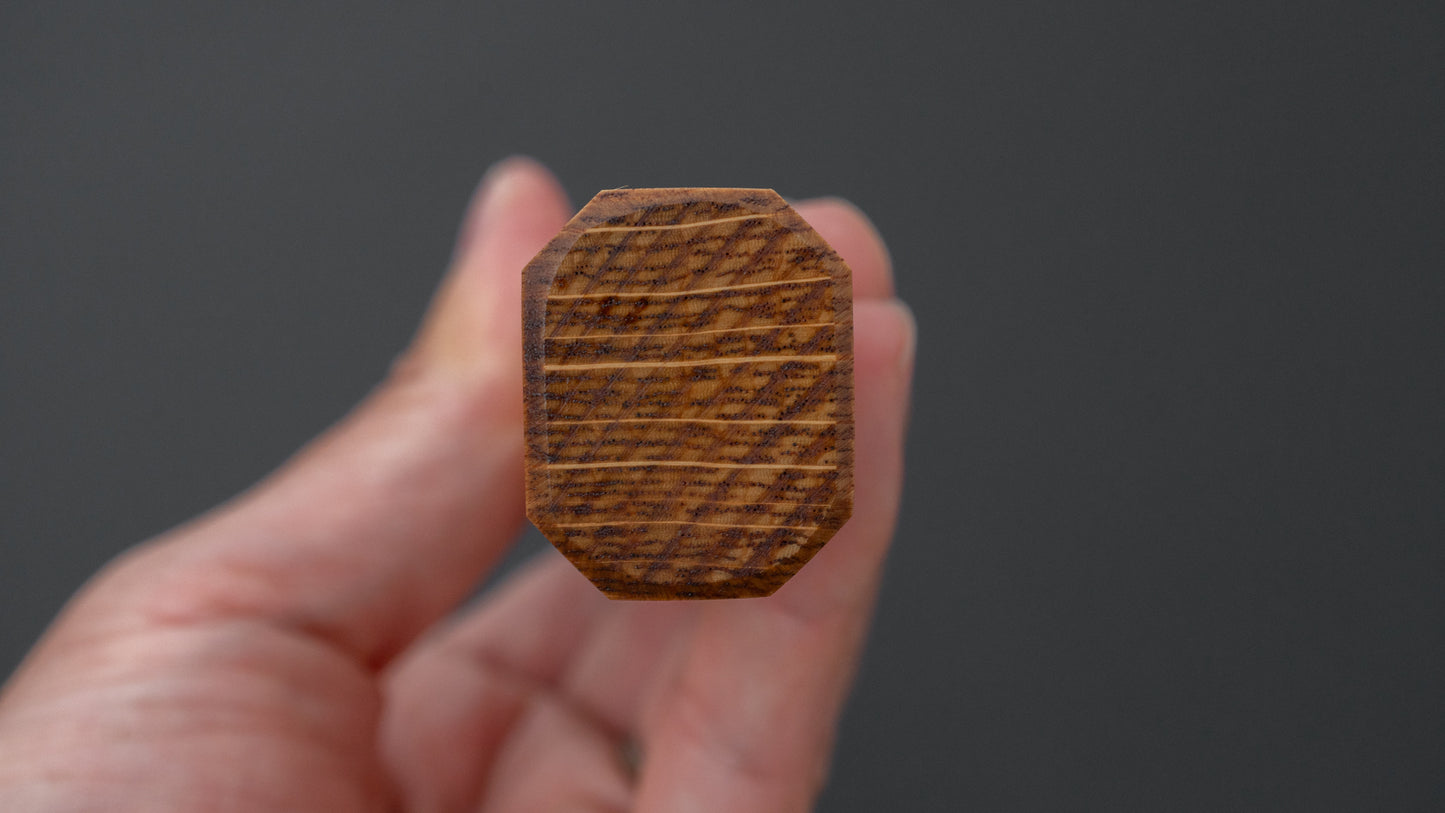 Hitohira Futana SLD Nashiji Gyuto 210 mm eikenhouten handvat