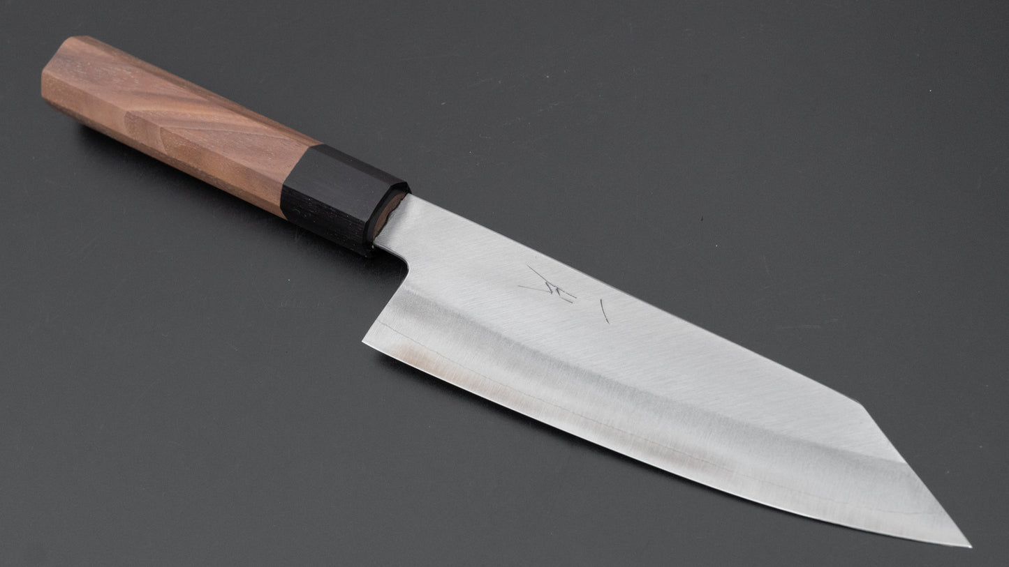 Hitohira Harima Silver #3 Migaki Bunka Walnut Handle