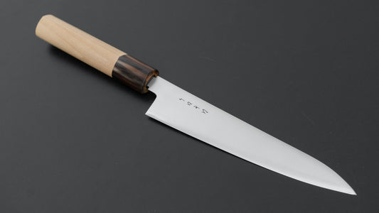 Hitohira KH RVS Petty 150 mm Ho Houten Heft (D-Vorm)