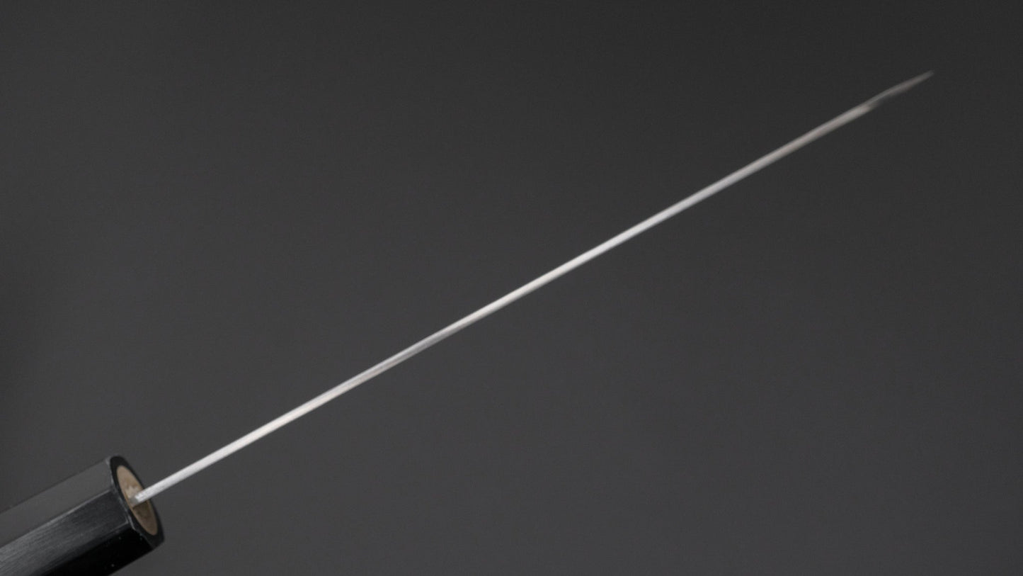 Hitohira NM Tsuchime Gyuto 180mm Ho Wood Handle