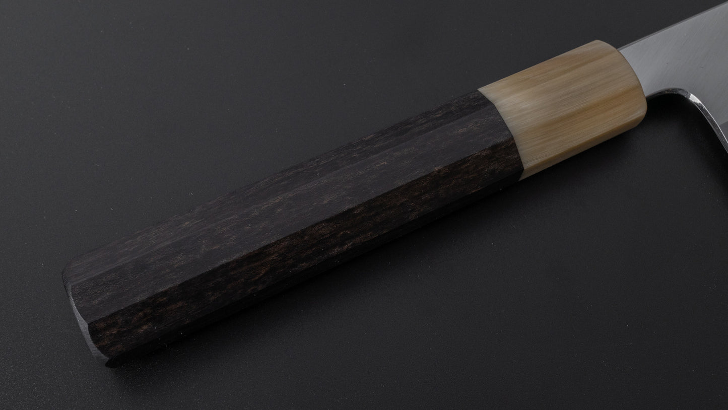 Hitohira Tanaka Kyuzo Blue #1 Migaki Gyuto 240mm Taihei Ebony Handle (Extra Height)