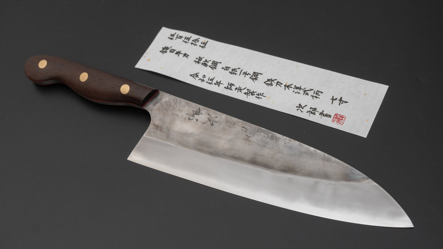 Jiro Tsuchime Yo Gyuto 210mm Tagayasan Handle (#555)