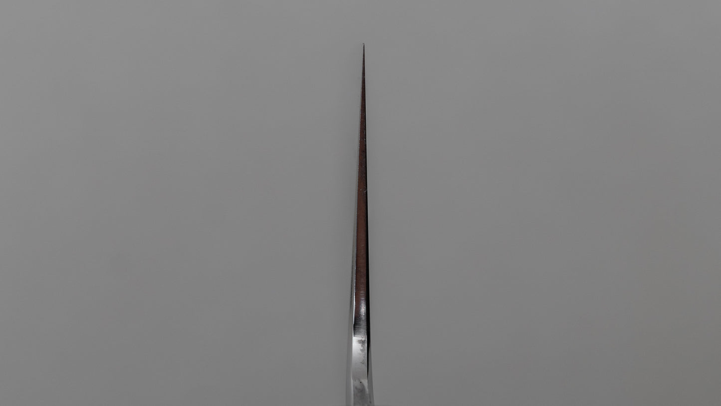 Tetsujin Zilver #3 Ukiba Gyuto 240 mm Taihei Tagayasan-handvat