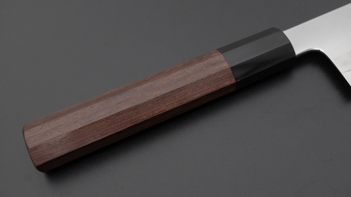 Tetsujin Zilver #3 Ukiba Gyuto 240 mm Taihei Tagayasan-handvat