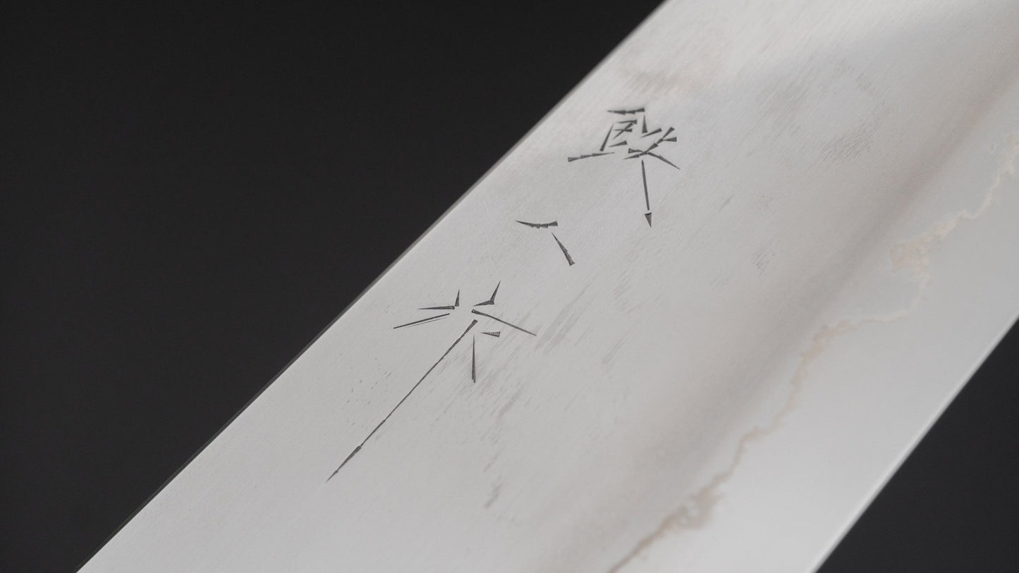 Tetsujin Silver #3 Ukiba Kiritsuke Gyuto 240mm Taihei Tagayasan Handle