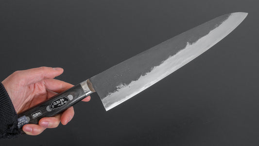 Morihei Hisamoto Kurouchi White #1 Gyuto 270mm Pakka Handle (Fine Finish)