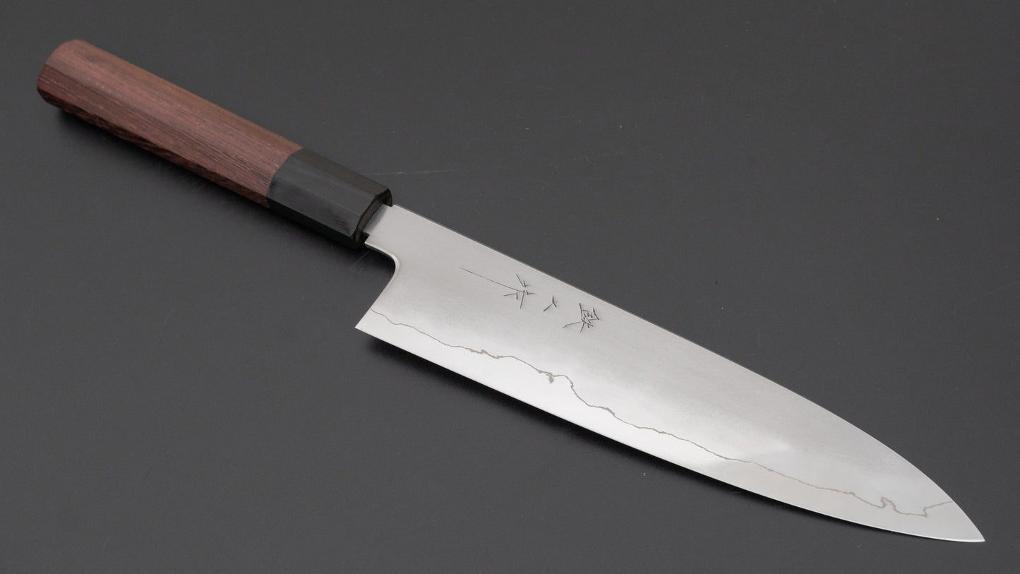 Tetsujin Silver #3 Kasumi Gyuto 210mm Taihei Tagayasan Handle