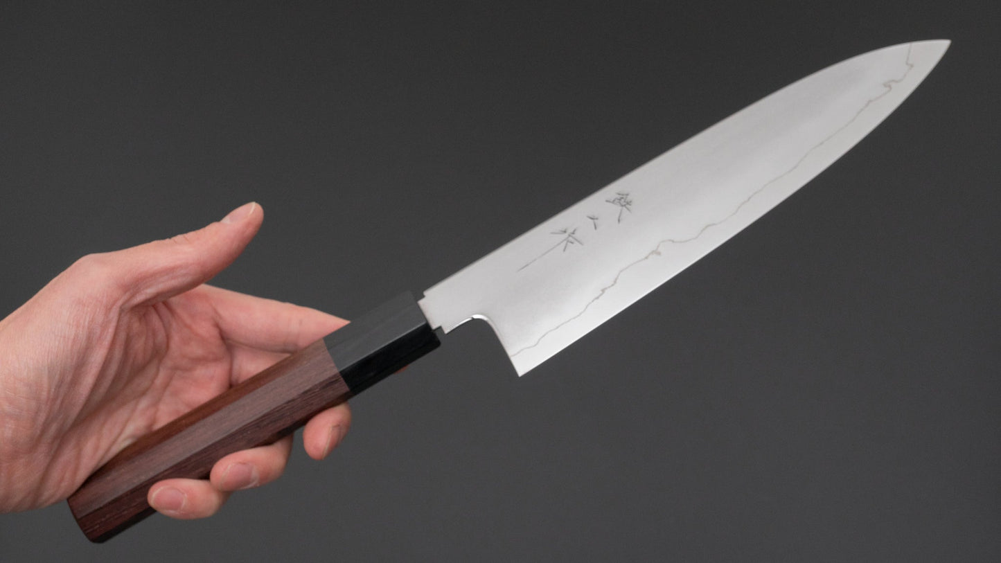 Tetsujin Silver #3 Kasumi Gyuto 210mm Taihei Tagayasan Handle