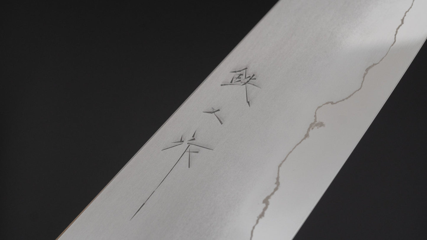 Tetsujin Silver #3 Kasumi Gyuto 210mm Taihei Tagayasan Handle