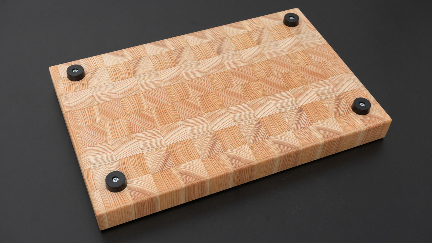 Hitohira Hinoki Endgrain Cutting Board #06