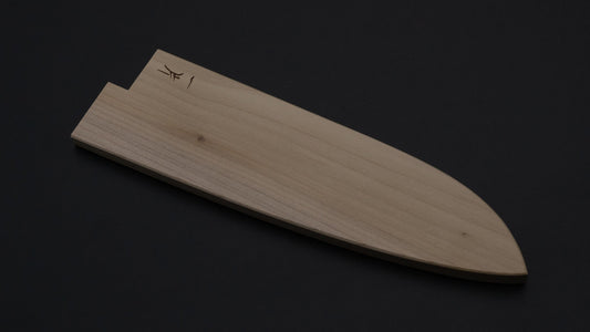 Hitohira WB Ho Wood Saya Santoku 165 mm (4,5 mm / klassiek)