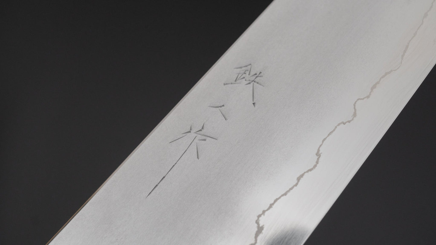 Tetsujin Silver #3 Kasumi Kiritsuke Gyuto 240mm Taihei Tagayasan Handle