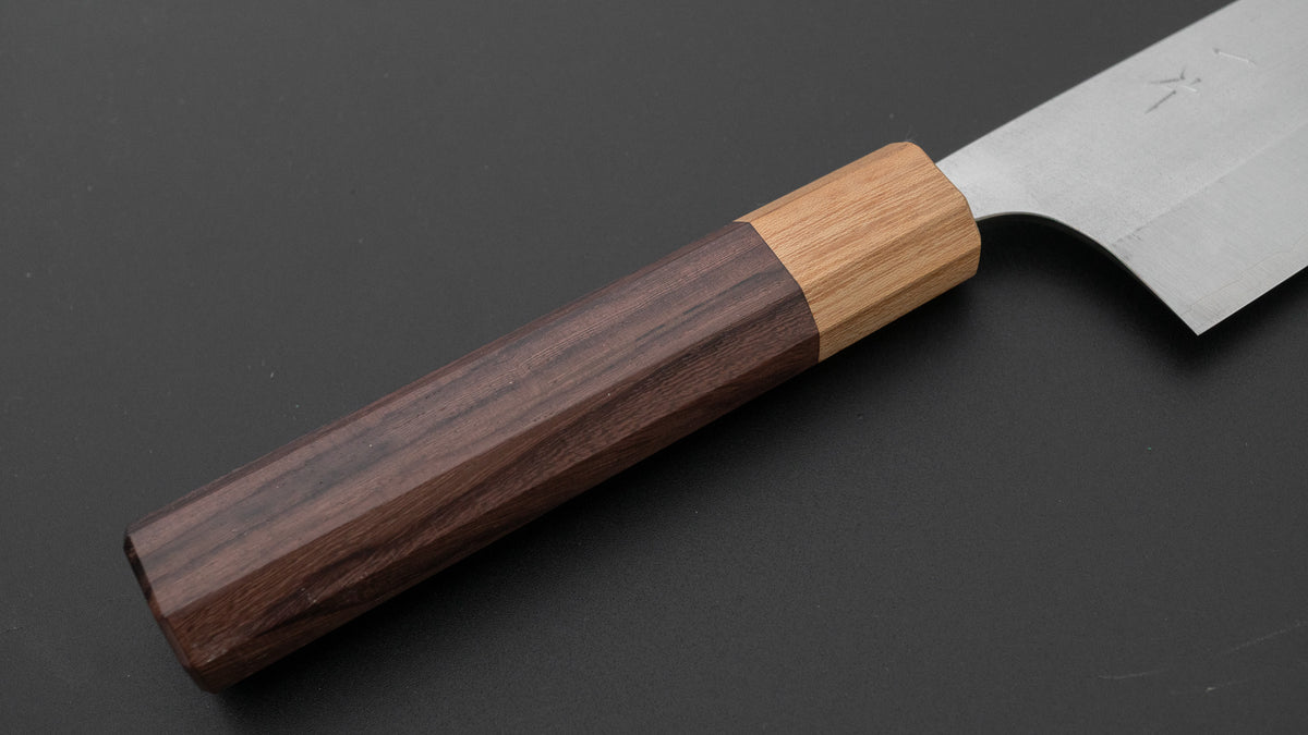 Hitohira Echizen VG10W Santoku 165mm Rosewood Handle